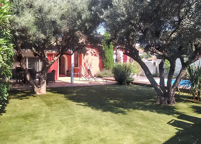 Charmante A Avec Piscine Privee Et Jardin ヴィラ *